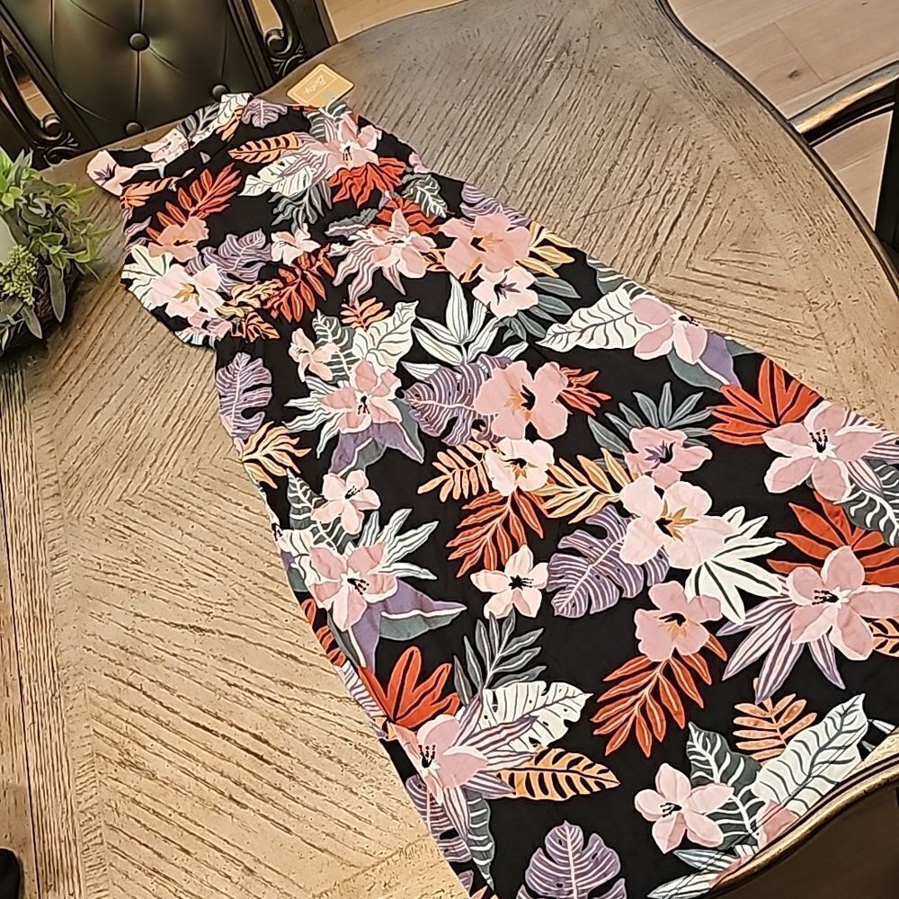 Floral maxi dress size L 12/14 NWT Bixby Nomad